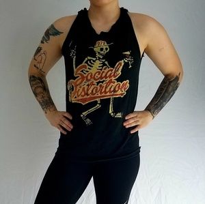 Social Distortion Cut Off Tanktop